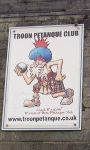 we quickly discovered how little of Troon we actually knew!
